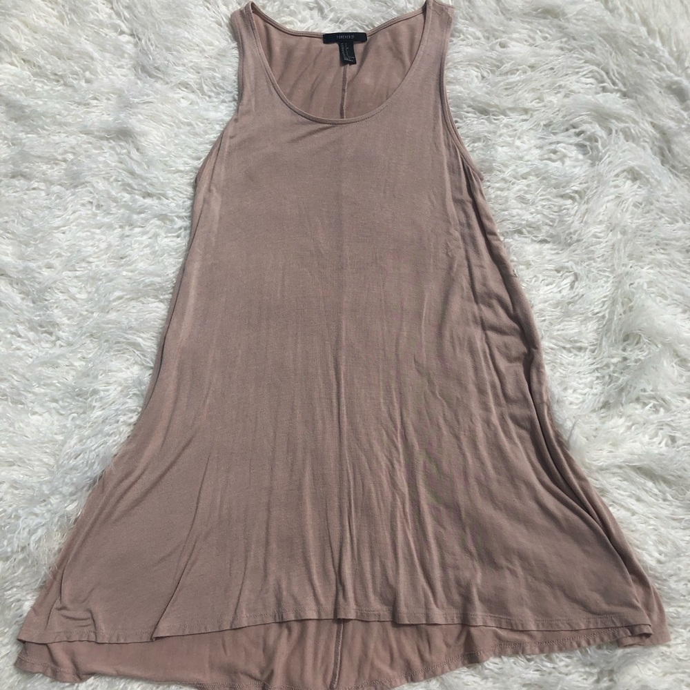 Nude/Cream Sleeveless Dress